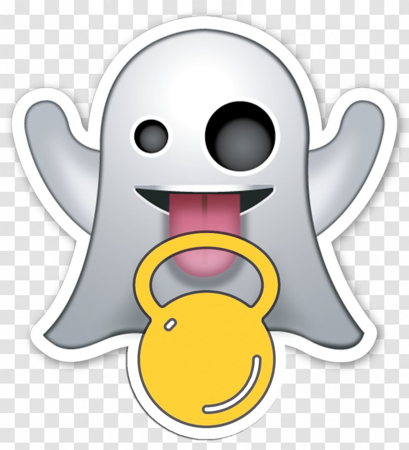 Emoji Sticker Emoticon Clip Art - We Heart It - Ghost Transparent PNG