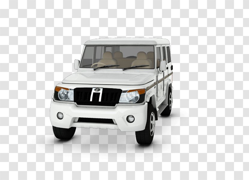 Sport Utility Vehicle Mahindra & Bolero Scorpio Thar - Hood - Jeep Transparent PNG