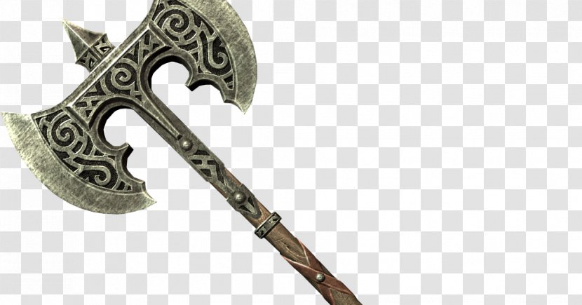 The Elder Scrolls V: Skyrim Oblivion Battle Axe Weapon - War Hammer - P Transparent PNG