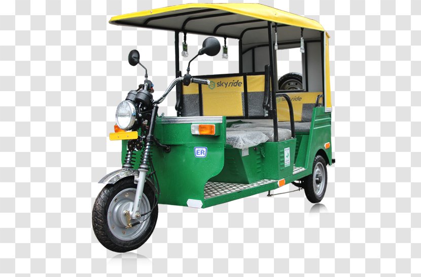 Lucknow Kanpur Electric Rickshaw Vehicle - Mode Of Transport - Auto Transparent PNG