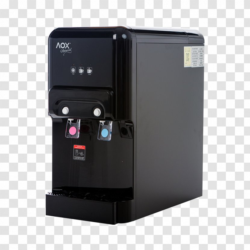 Water Cooler Ionizer Coffeemaker Tap - Espresso Machines - Instant Hot Dispenser Transparent PNG