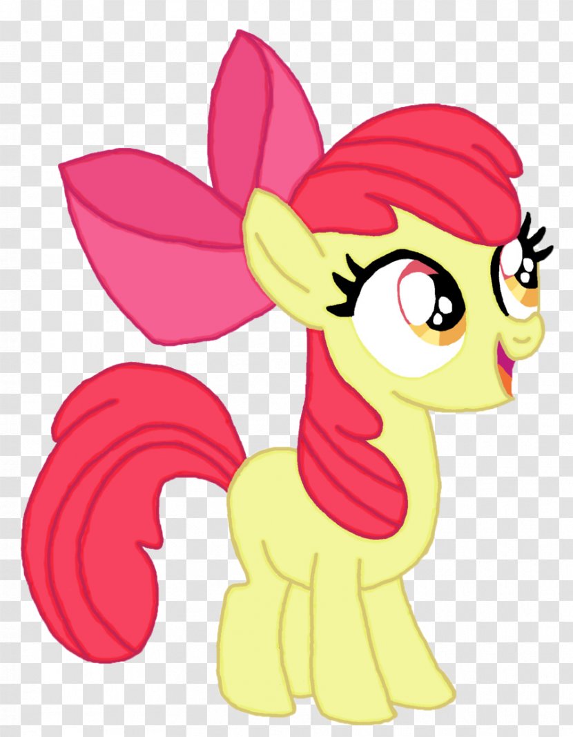 Apple Bloom Applejack Rainbow Dash Pony Rarity - Cartoon Transparent PNG