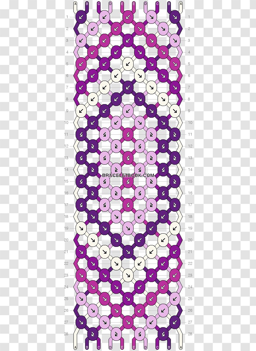 Friendship Bracelet Pattern Embroidery Thread - Jewellery Transparent PNG