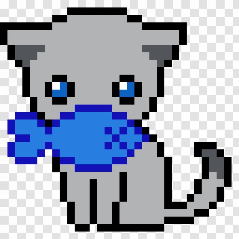 Cat Pixel Art Image Drawing Kitten - Heart Transparent PNG