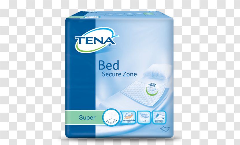 Tena Bed Pads 30 Pack Incontinence Pad Urinary Sanitary Napkin - Urine Transparent PNG