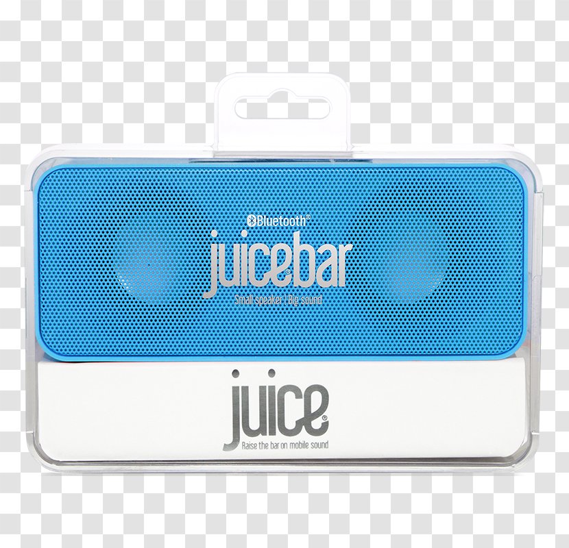 Electronics Juice Wireless Speaker - Electric Blue - Bar Transparent PNG