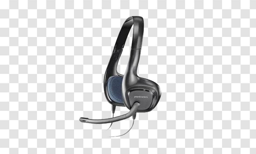 Microphone Plantronics .Audio 628 Headset Headphones Sound - Stereophonic Transparent PNG