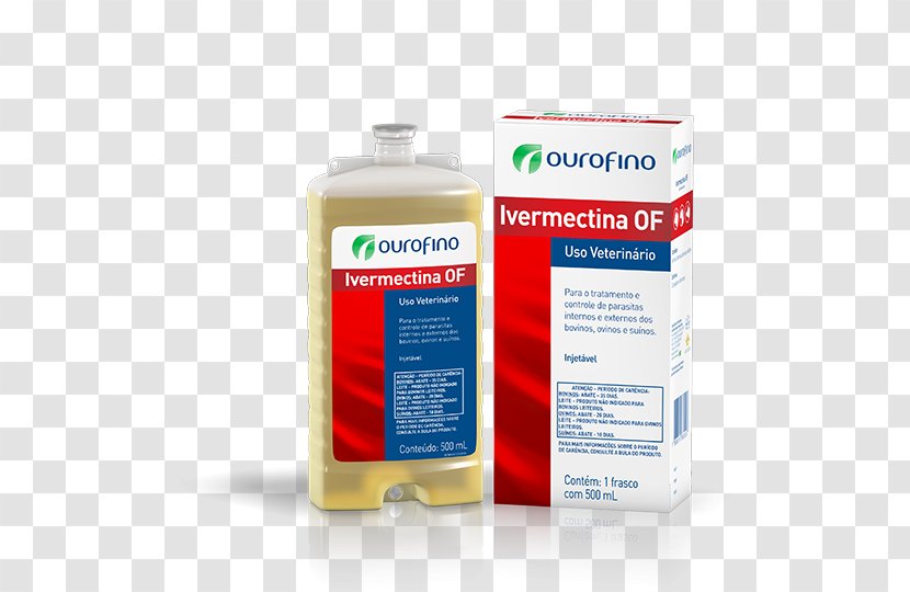 Ivermectina 1% 500ml Injetavel Ourofino Of 1L - Liquid - Ouro Fino Voss Produce Abamectina 1 1LOuro Master LP 4 1LBovino Transparent PNG