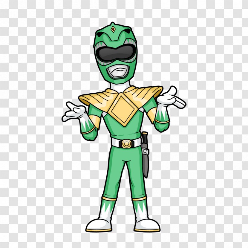 Cartoon Costume Mascot Character - Power Rangers Transparent PNG