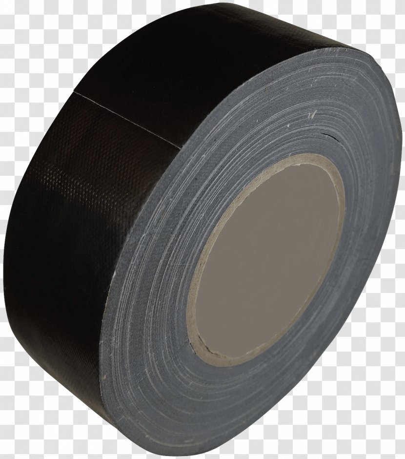 Adhesive Tape Gaffer Duct Black Millimeter Transparent PNG