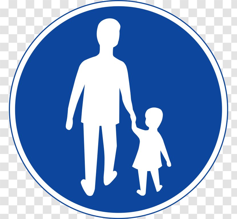 Sweden Traffic Sign Pedestrian Road - Point - Template Transparent PNG