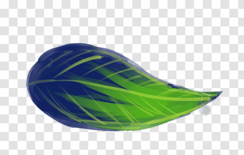 Green Leaf Plant - Blue Leaves Transparent PNG