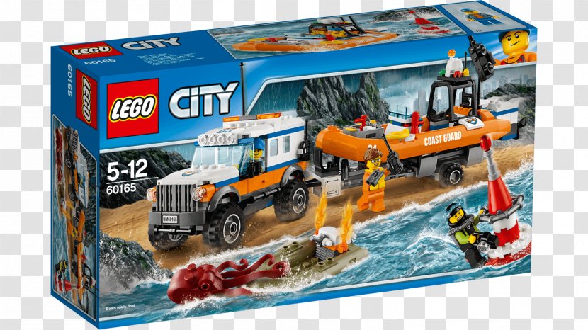 LEGO 60165 City 4 X Response Unit Lego Toy Racers - Minifigure - Boats And Boating Equipment Supplies Transparent PNG