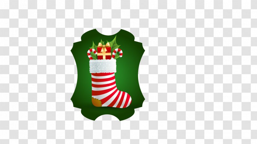 Brand Logo Flag Chocolate Font - Oreo - Vector Christmas Socks Transparent PNG