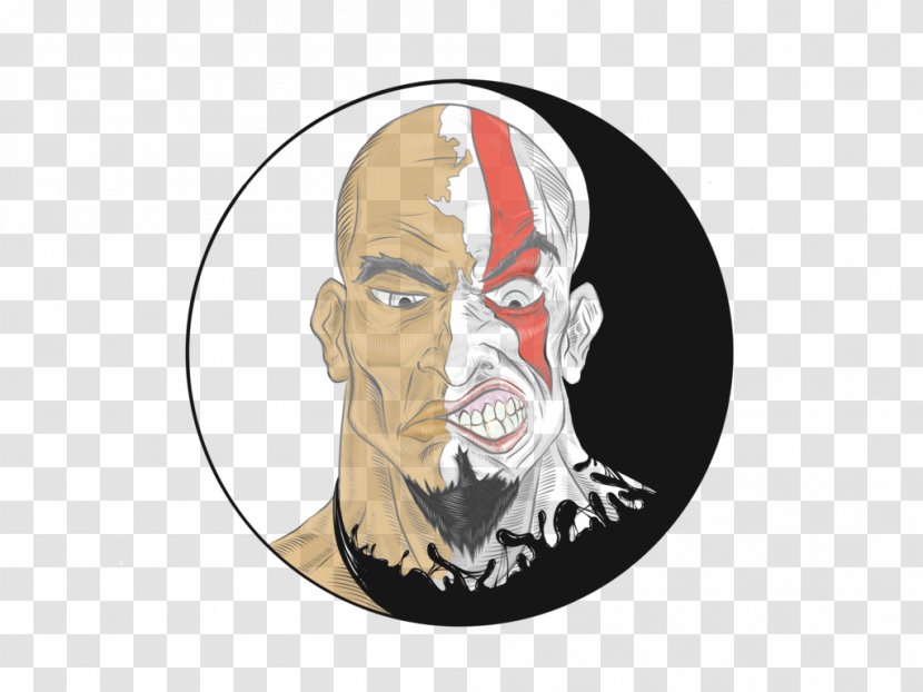 Animated Cartoon Character Fiction - Head - Kratos Transparent PNG
