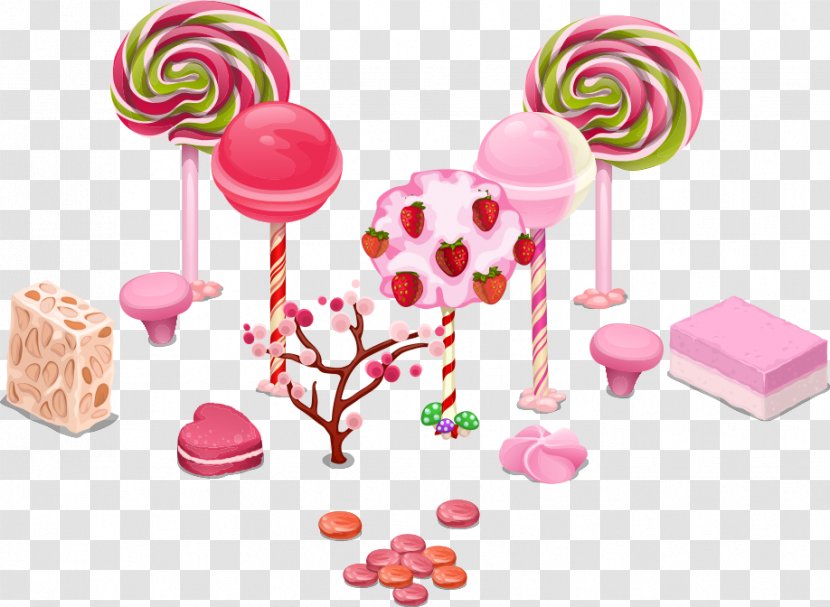 Lollipop Euclidean Vector Illustration - Food Transparent PNG