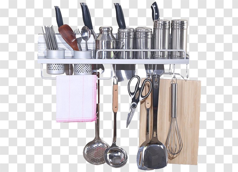 Table Kitchen Bookcase Small Appliance Stainless Steel - Hanging Rack For Transparent PNG