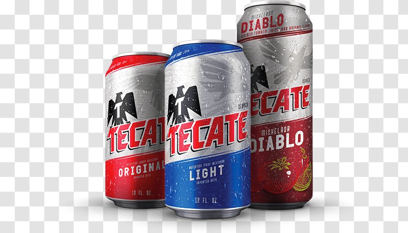 Tecate Michelada Diablo Beer Energy Drink - On Sale Transparent PNG