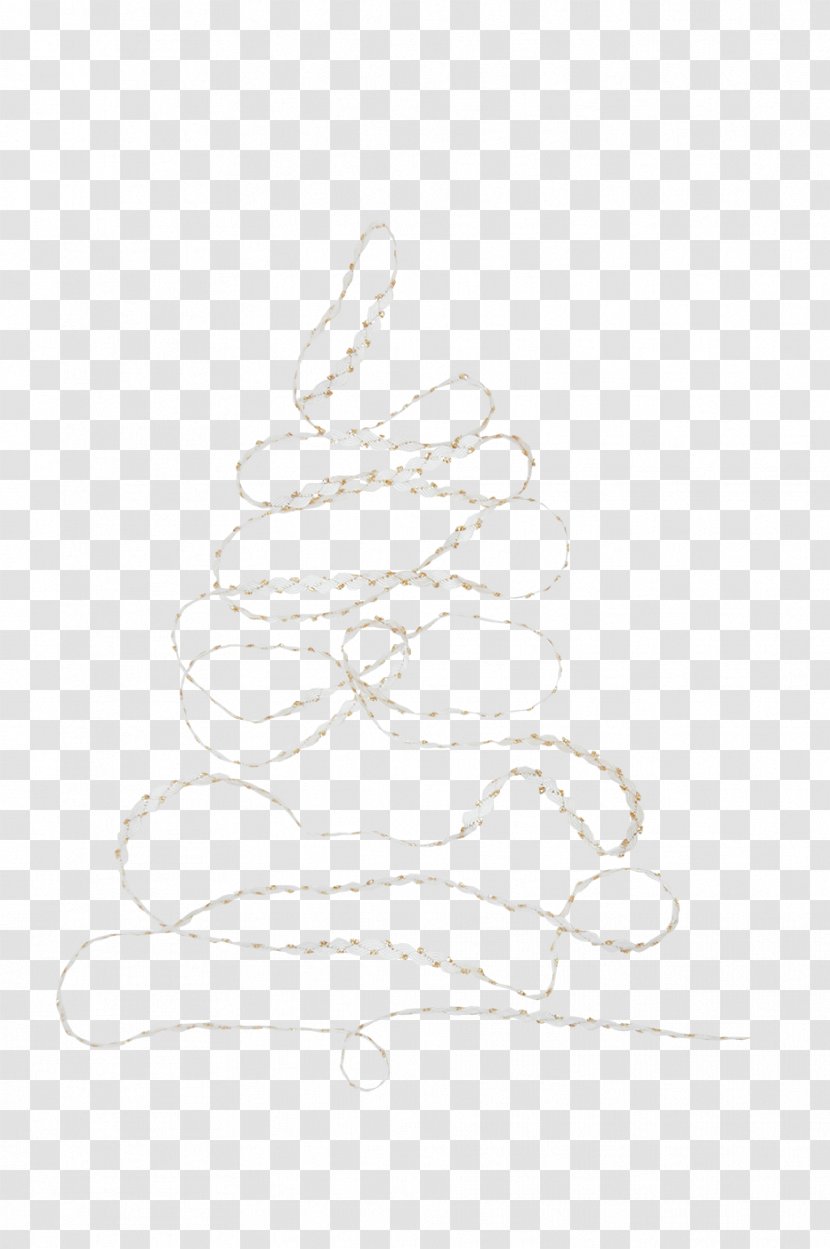 White Material Pattern - Black - Rope Picture Transparent PNG