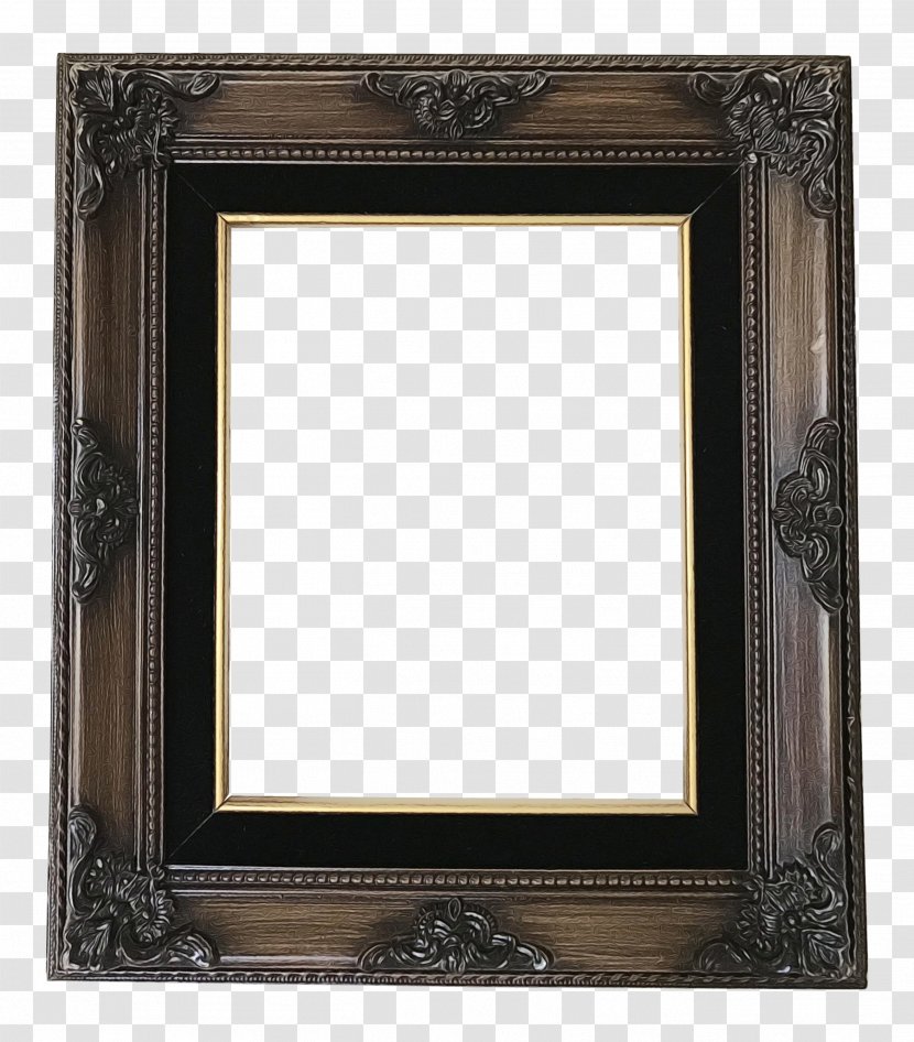 Wood Background Frame - Furniture - Metal Antique Transparent PNG