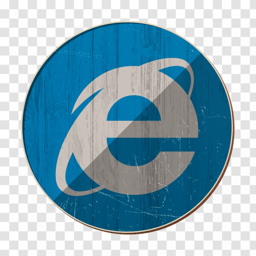Explorer Icon Internet - Electric Blue - Logo Transparent PNG