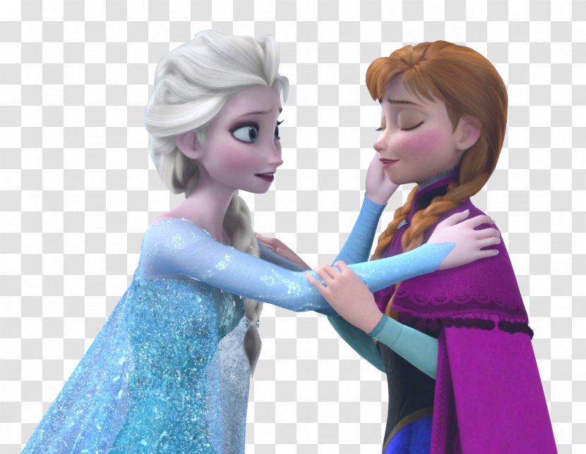 Elsa Anna Frozen - Frame Transparent PNG