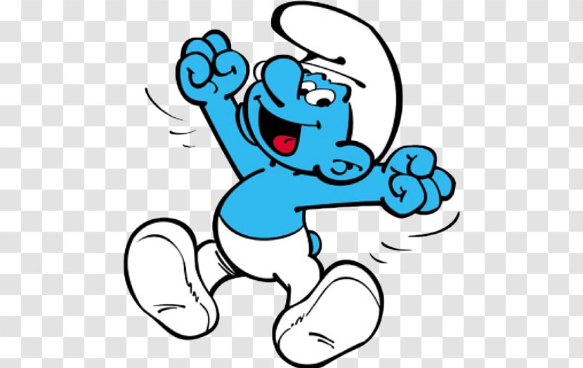 Clumsy Smurf The Smurfs Animation Birthday Character - Frame Transparent PNG