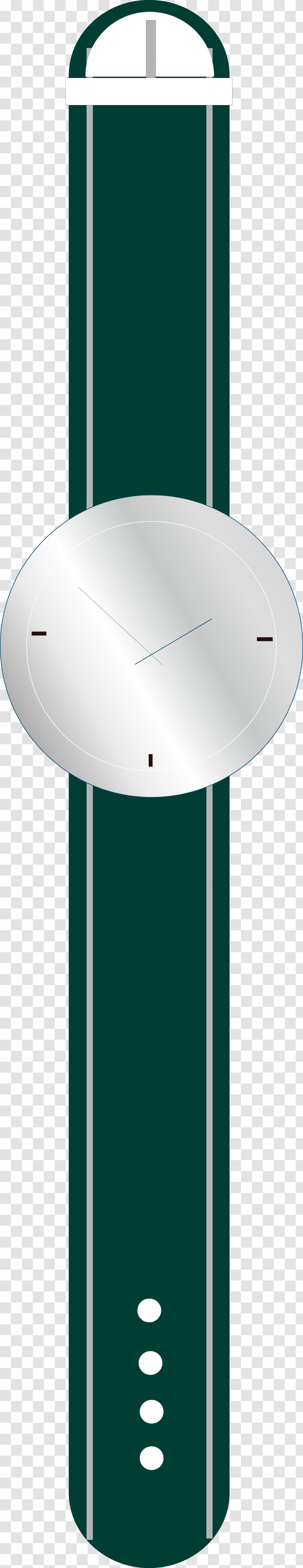 Watch - Flat Design - Cylinder Transparent PNG