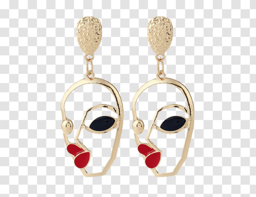Earring Jewellery Necklace Imitation Gemstones & Rhinestones Gold - Fashion Accessory Transparent PNG