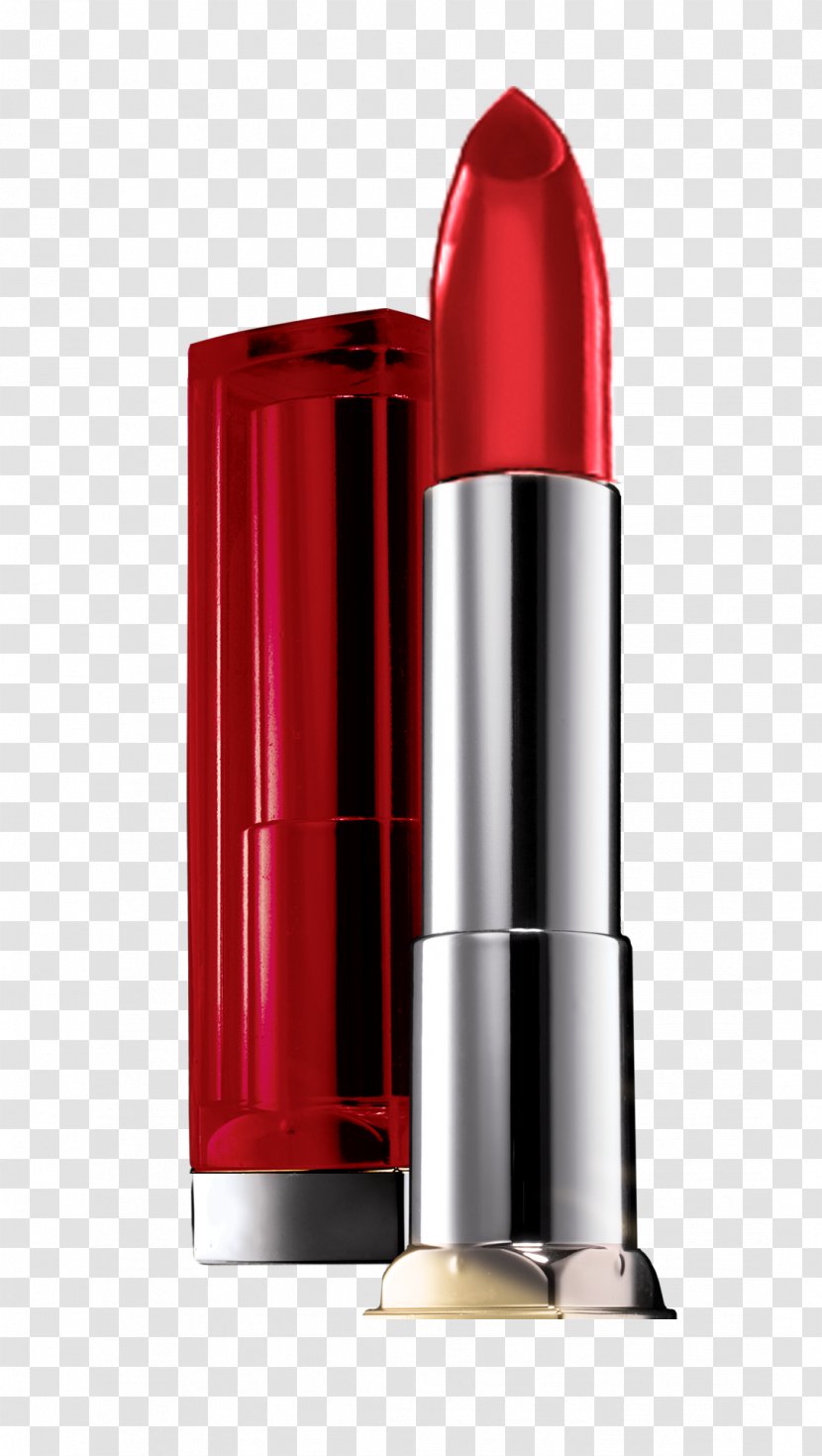 Lipstick Red Cosmetics Maybelline - Lipstic Transparent PNG