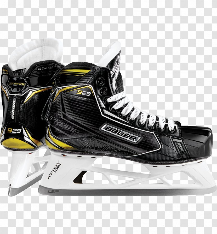 Goaltender Ice Hockey Goaltending Equipment Bauer Skates - Athletic Shoe Transparent PNG