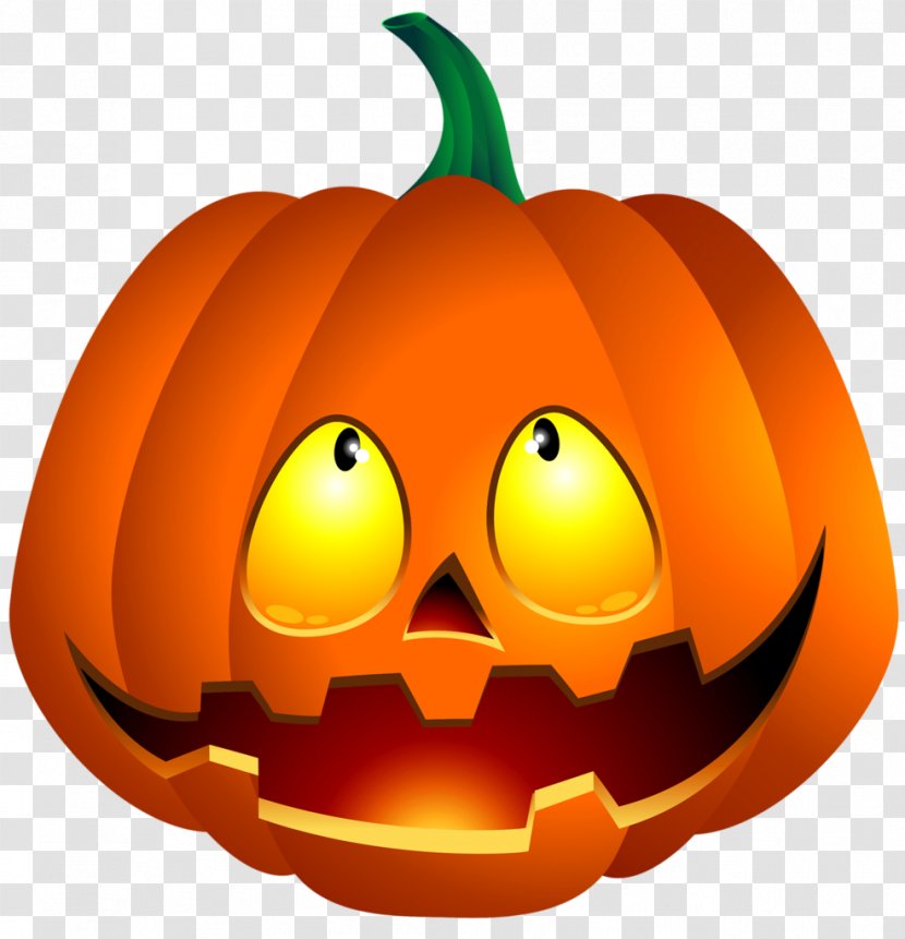 Jack-o'-lantern Pumpkin Halloween Winter Squash - Orange - Pumpkins Transparent PNG