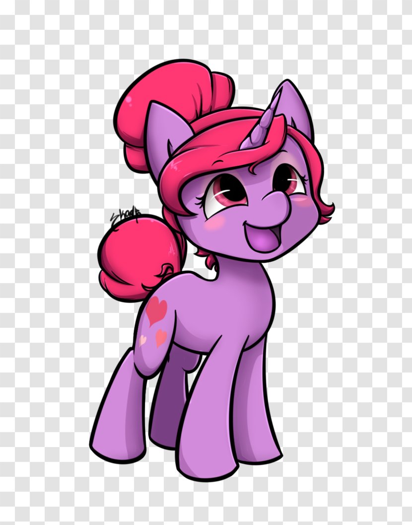 Cat Horse Pony Paw Mammal - Heart Transparent PNG
