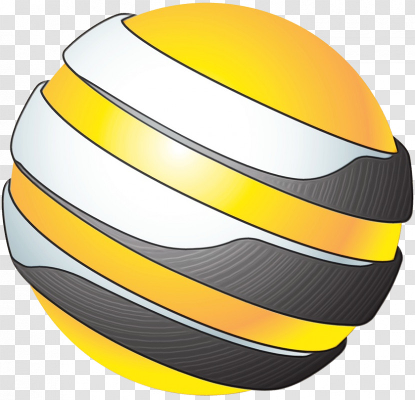 Yellow Ball Line Volleyball Volleyball Transparent PNG