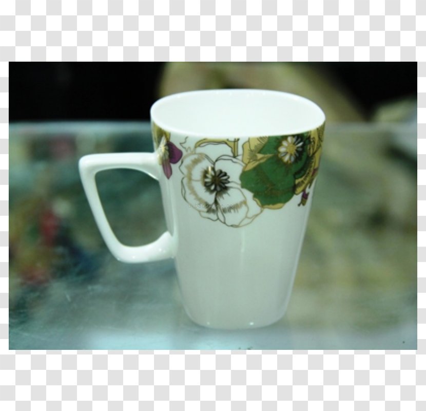 Coffee Cup Glass Saucer Porcelain Mug - Drinkware Transparent PNG