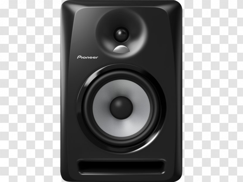 Studio Monitor Pioneer DJ Disc Jockey Loudspeaker S-DJ Series - Car Subwoofer - Speakers Transparent PNG