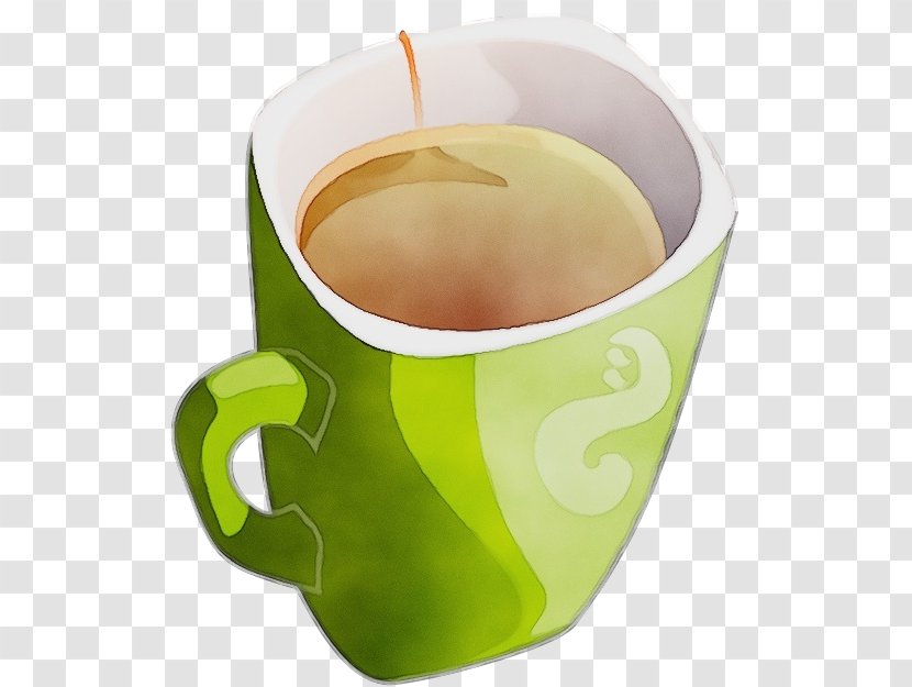 Coffee Cup - Watercolor - Food Serveware Transparent PNG