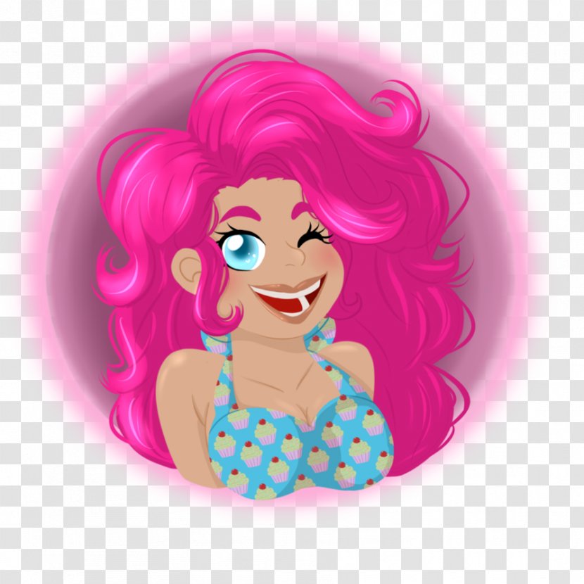 Mermaid Cartoon Pink M Barbie Transparent PNG