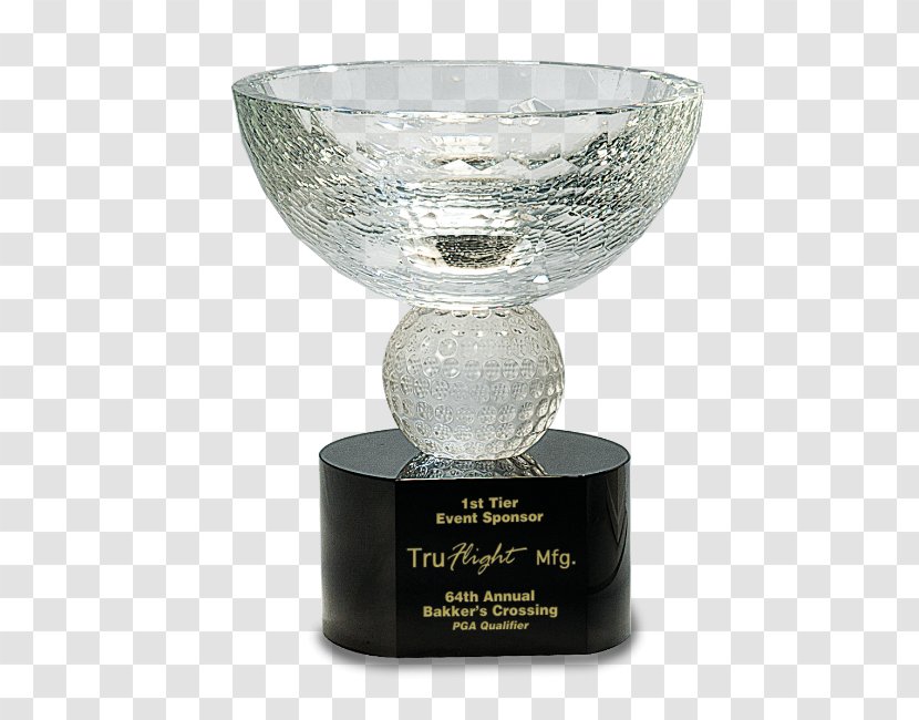Trophy Award Golf Glass Long Drive Transparent PNG