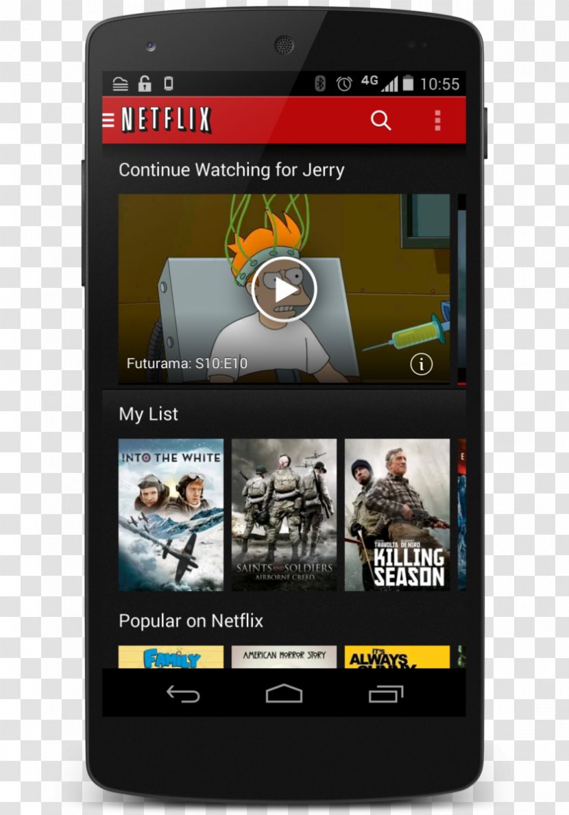 Android Netflix Mobile App Synonyms And Antonyms Samsung Galaxy S7 Transparent PNG
