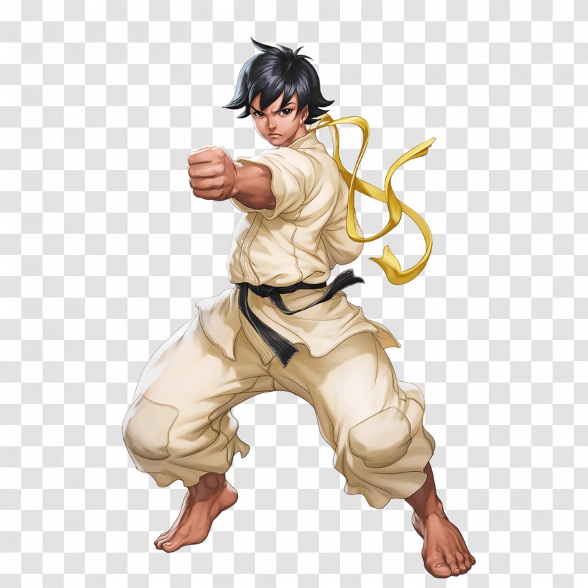 Street Fighter III: 3rd Strike Super IV - Figurine - Cartoon Karate Kid Transparent PNG