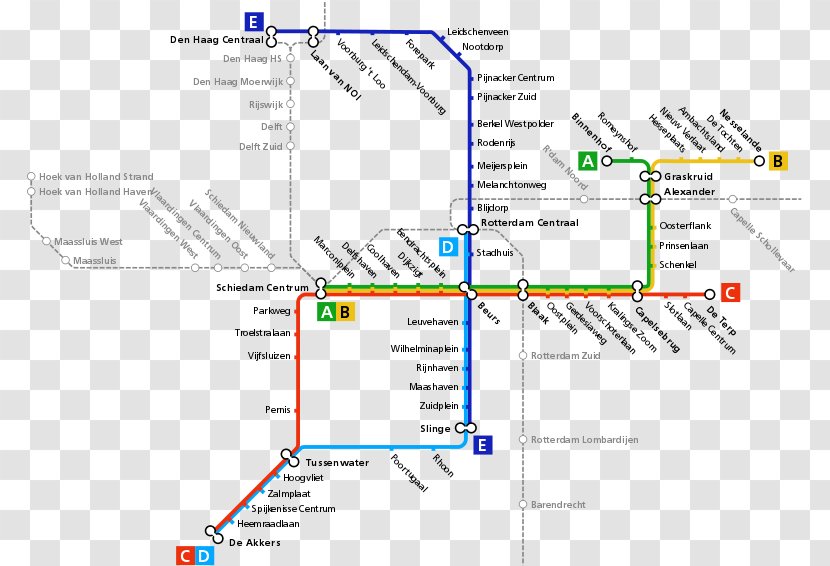 De Terp Metro Station Line C Angle Diagram - Area Transparent PNG