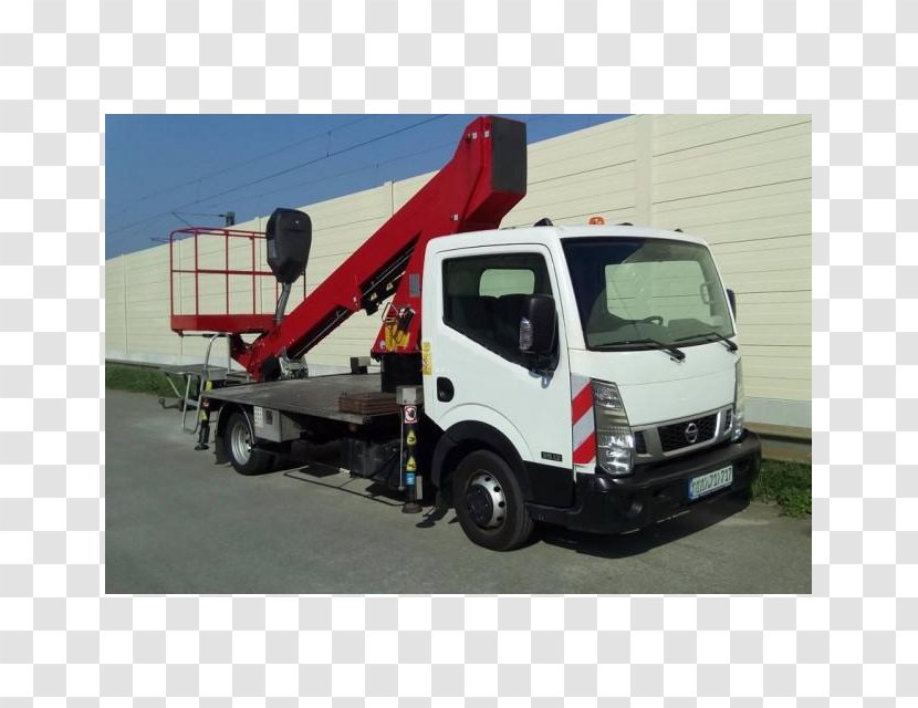 Commercial Vehicle Nissan Tow Truck Aerial Work Platform Transparent PNG