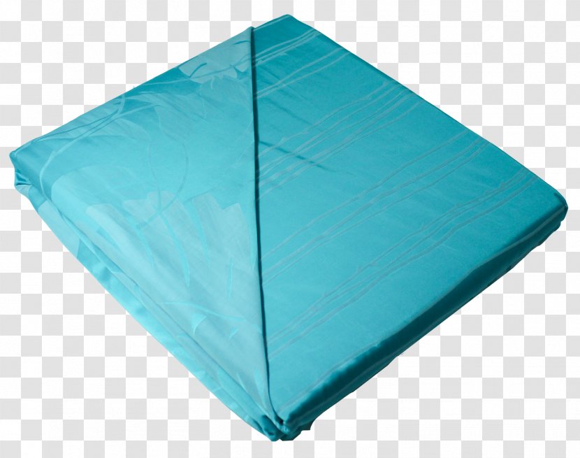 Turquoise Mattress - Aqua - Bedsheet Transparent PNG