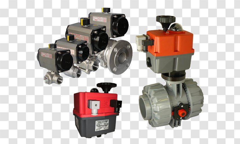 Ball Valve Actuator Pneumatics - Electric Transparent PNG