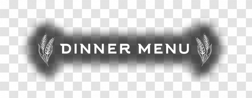Logo Brand Font - Text - Dinner Menu Transparent PNG