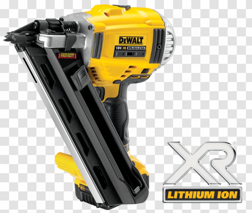 Nail Gun Dewalt Dcn692N 18V Cordless Li-Ion Brushless Framing Nailer 90Mm Bez Okrelenia Producenta DCD790D2-QW - Machine - DeWalt DCD790D2 Pistol Grip ...Dewalt Screwdriver Transparent PNG