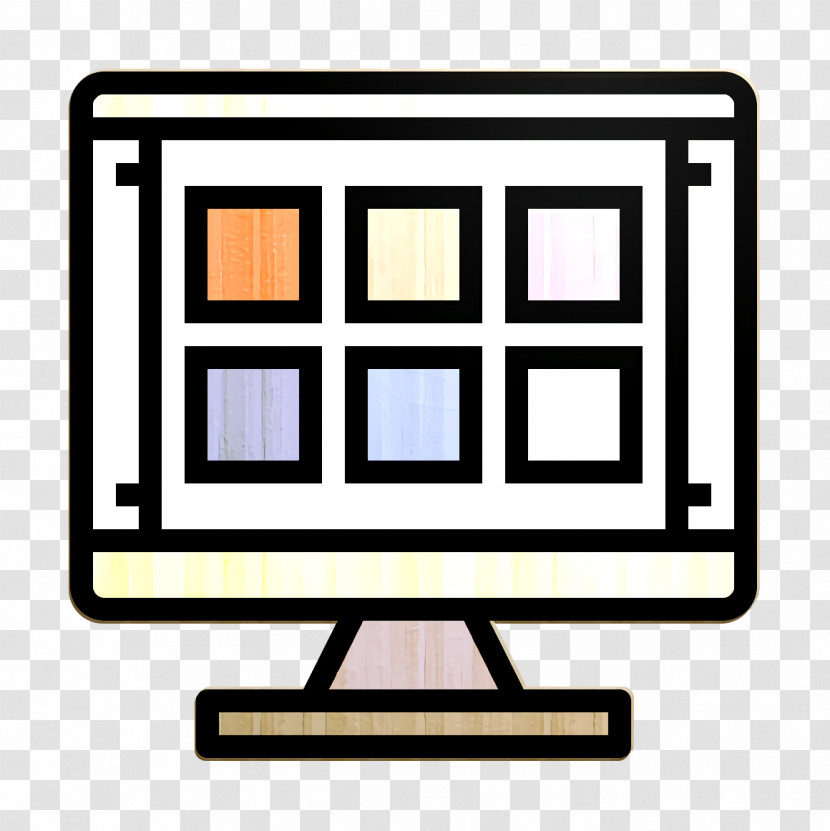 Edit Tools Icon Grid Icon Cartoonist Icon Transparent PNG