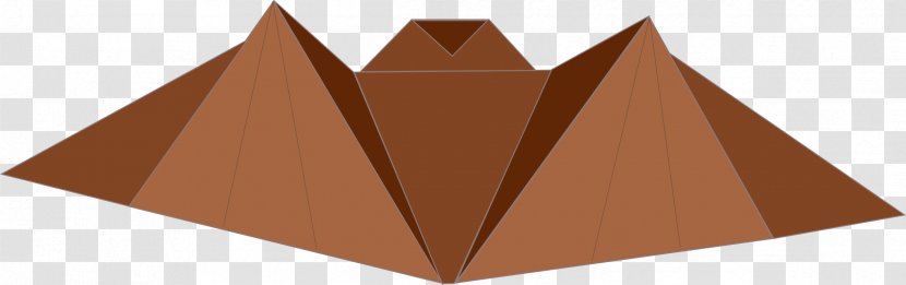 Triangle Line Symmetry - Pyramid - Origami Transparent PNG
