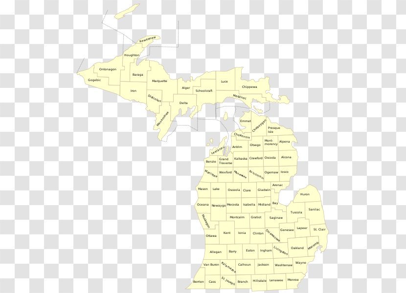 Monroe County, Michigan Leelanau Ojibwe Language Map - Keyword Research - Alcona County Transparent PNG